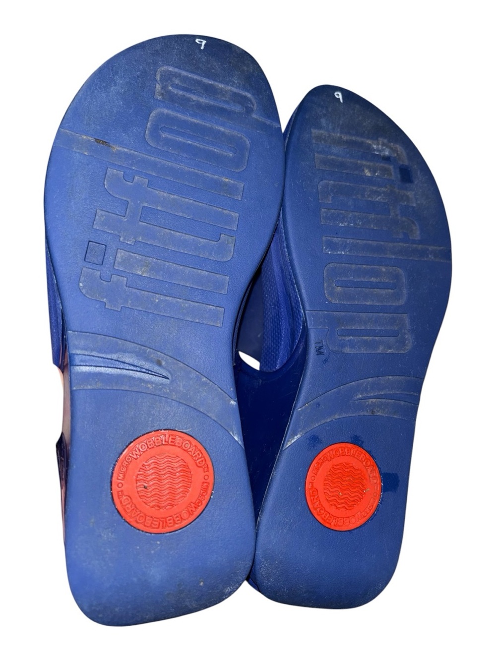 Fitflop Maxarine Blue Superjelly Sandals - Picture 5 of 7